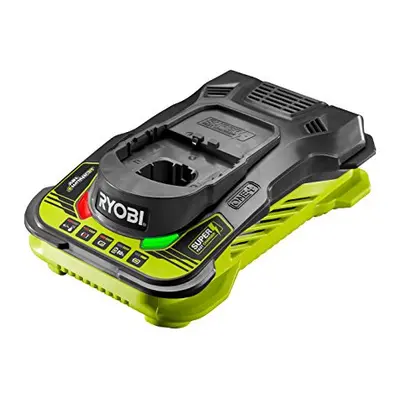 Ryobi RC18150 18V ONE+ Cordless 5.0A Battery Charger, Hyper Green/Grey