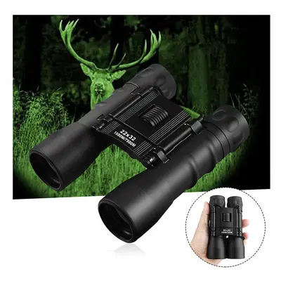 22X32 HD Military Army Binoculars Portable Low-light Night Vision Folding Hunting Camping Telesc