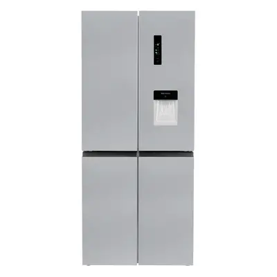 Willow 415L Inox American Fridge Freezer, Water Dispenser, No Frost