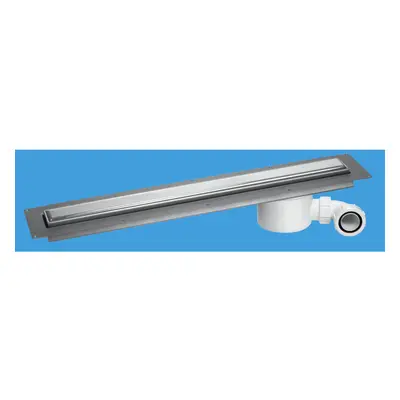 McAlpine CD800-O-P Polished Stainless Steel Slimline Channel Drain - 748mm