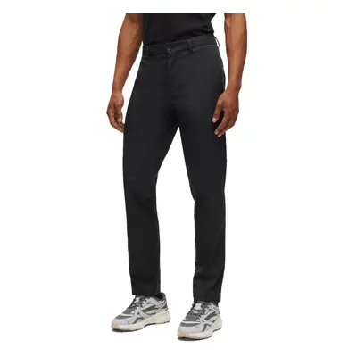 (32" Waist, Black) Hugo Boss Mens T Phoenix Tapered Water Repellent Chinos Golf Trousers