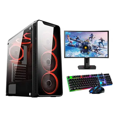 FCS Gaming PC Bundle Intel Core i5-4570 16GB 1TB HDD 128GB SSD GT730 Win WiFi Warranty