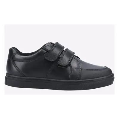 (2) Hush Puppies Santos LEATHER MEMORY FOAM Junior Boys