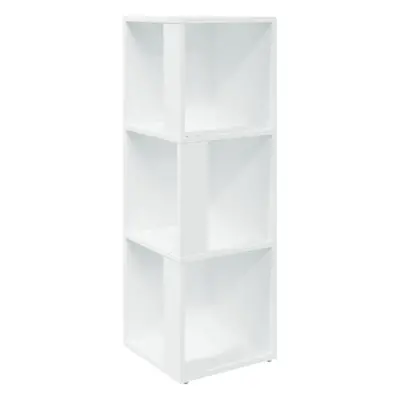 vidaXL Corner Cabinet White Engineered Wood Indoor Office Book Storage Cabinet