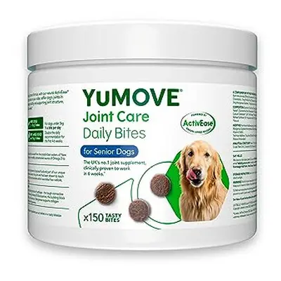 YuMOVE Daily Bites For Senior Dogs | High Strength Hip and Joint Supplement Designed for Older, 