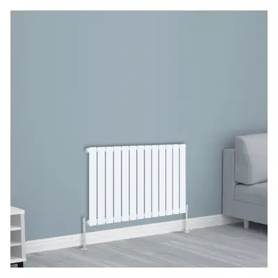 (600x884mm Single, White) NRG Horizontal Vertical Flat Panel Designer Radiator Central Heating R