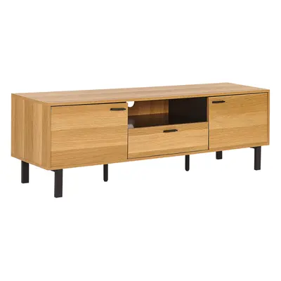 TV Stand CLAREMONT Light Wood