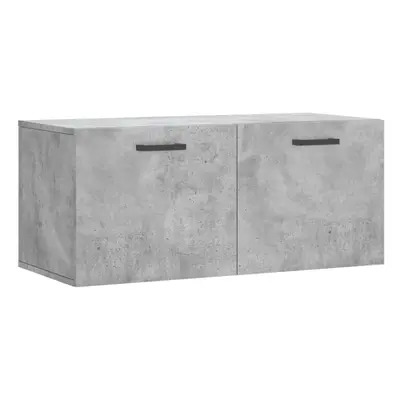 (concrete grey, x 36.5 x cm) vidaXL Wall Cabinet Storage Cabinet Display Cabinet Sonoma Oak Engi