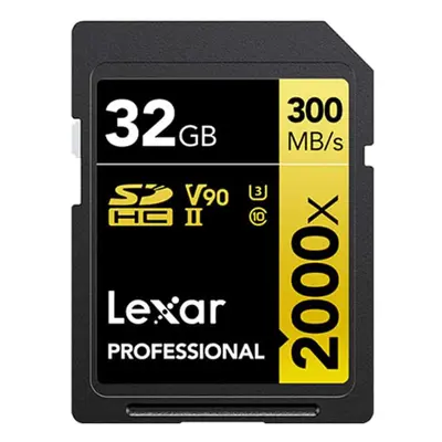 Lexar Professional 2000x SDHC UHS-II Card 32GB