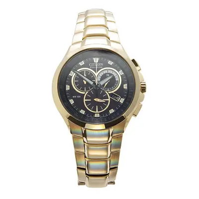 Citizen Eco Drive Watch AT0902-59E Gold Plated Chronograph