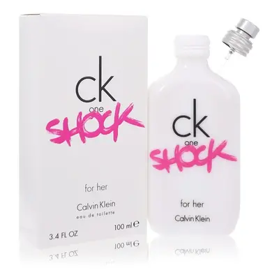 CK One Shock by Calvin Klein Eau De Toilette Spray 3.4 oz