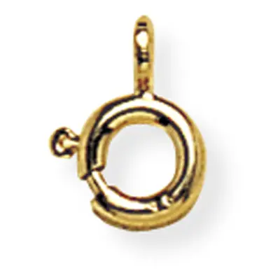 Jewelco London 9ct Yellow Gold Bolt Spring Ring Clasps - Pack of Pieces