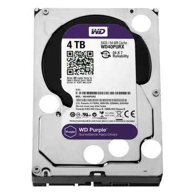 Western Digital Purple 4000gb Serial Ata Iii Internal Hard Drive