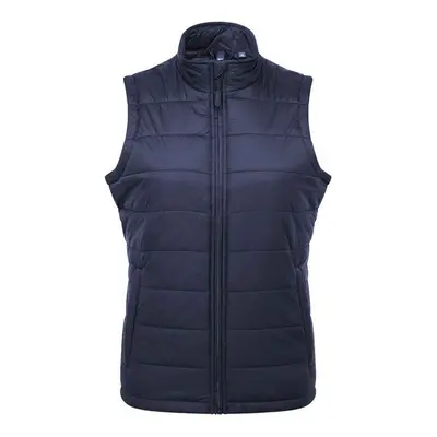 (XL, Navy) Premier Womens/Ladies Recyclight Padded Gilet