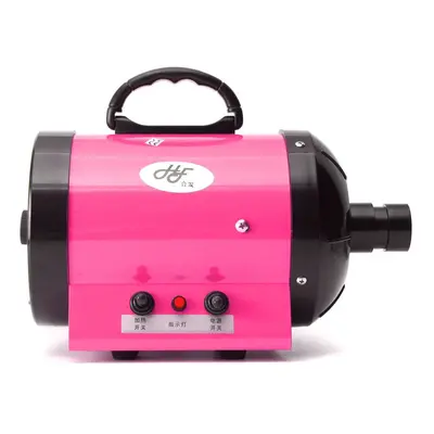 (Pink 2) 2800W Dog Pet Grooming Dryer Hair Dryer Removable Pet Hairdryer With Nozzle