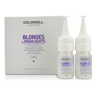 Dual Senses Blondes & Highlights Color Lock Serum (Luminosity For Blonde Hair) - 12x18ml-0.6oz