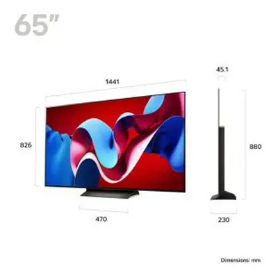 LG OLED65C46LA 4K OLED HDR Smart TV