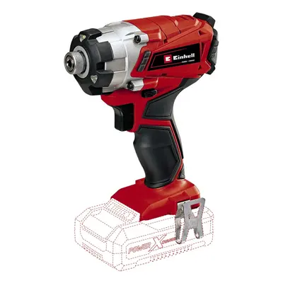 Einhell Power X-Change 140Nm Cordless Impact Driver - 18V, RPM, 1/4" Hex Bit Mount, LED Light - 