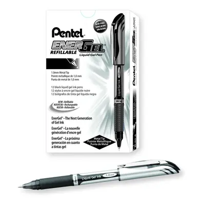 Pentel EnerGel Xm 1.0 mm Tip Pen (Pack of 12)