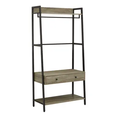 Premier Housewares Bradbury Grey Oak Storage Unit