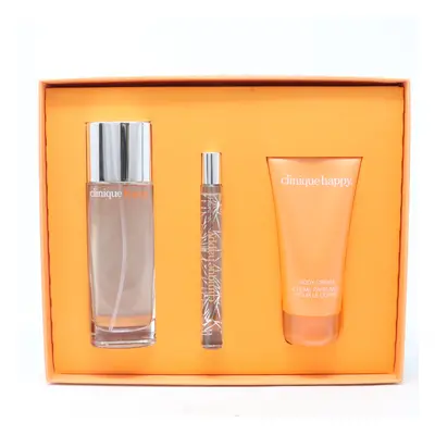 Clinique Perfectly Happy Eau De Parfum 3-Piece Set New With Box