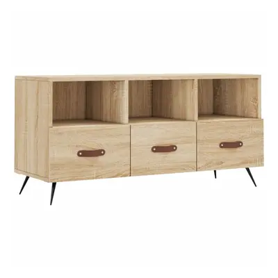 vidaXL TV Cabinet TV Unit Media Cabinet TV Stand Sonoma Oak Engineered Wood