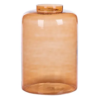 Decorative Vase MIRCHI Glass Orange