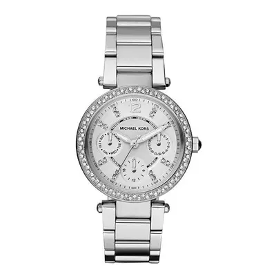 Michael Kors MK5615 Parker Multi-Function Silver Ladies Watch