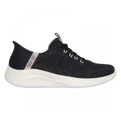 (5 (Adults')) Ultra Flex 3.0 Easy Step | Black/Pink | Womens Slip Ins Trainers