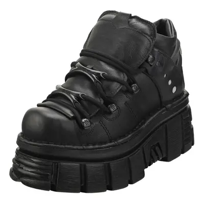 New Rock M106n-s52 Unisex Platform Shoes in Black - Size M - 9.5 W UK