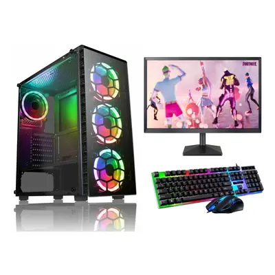 FCS Gaming PC Computer Bundle Intel Quad Core i5 16GB 1TB Win 2GB GT730