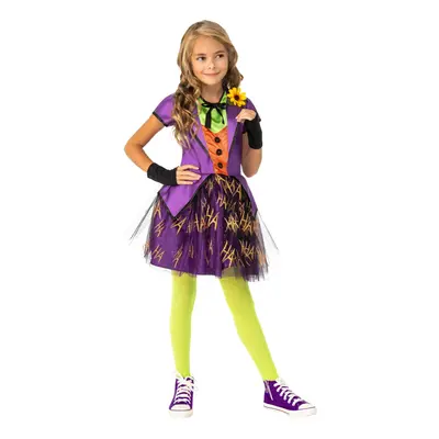 (M, Purple) Batman Girls Joker Costume