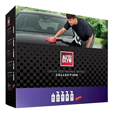 Luxury Bodywork And Wheels Collection, 6pc Car Cleaning Kit, Car Cleaning Gift Set