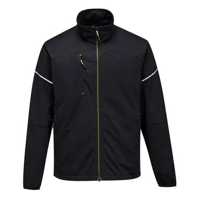 (S, Black) Portwest Mens PW3 Flex Shell Jacket