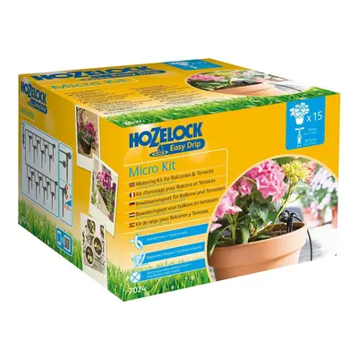 HOZELOCK - Micro Irrigation Kit "Micro Kit" : Ideal for Watering Potted Plants and Hanging Baske