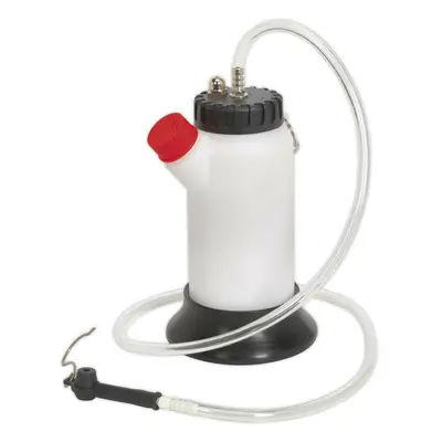 500ml Brake Bleeding Bottle - One-Way Valve - Wide Base for Stability - Hooks