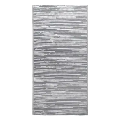 vidaXL Outdoor Carpet Grey 160x230 cm PP Rug Terrace Blanket Balcony Indoor