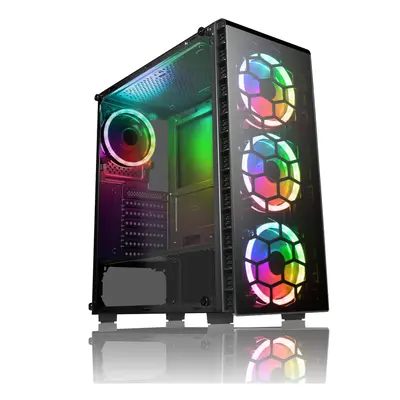 FCS Gaming PC Computer Intel Quad Core i3 8GB RAM 1TB HDD WiFi Windows 2GB GT730