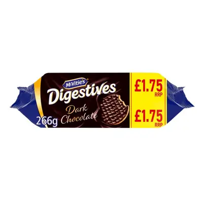 McVitie's Dark Chocolate Digestives 266g (Pack of 15)