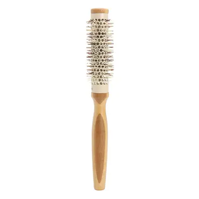 (03#) Pro Round Brush Curly Hair Roller Brush Natural Wood Hairbrush Comb Salon Tools