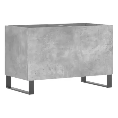 (concrete grey) vidaXL Record Cabinet Vinyl Record Storage Cabinet Grey Sonoma Engineered Wood