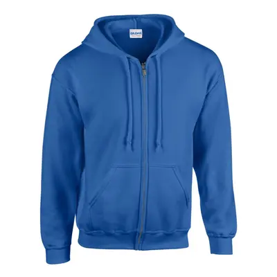 (4XL, Royal Blue) Gildan Mens Heavy Blend Full Zip Hoodie