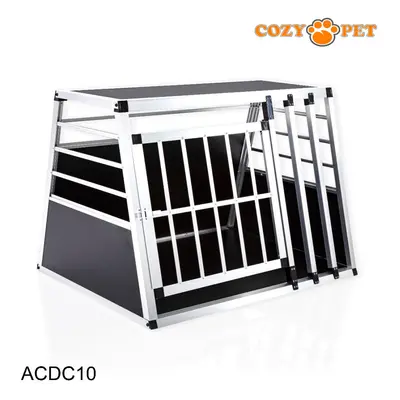 Aluminium Car Dog Cage Cozy Pet Travel Puppy Crate Transport ACDC10