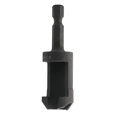 Trend SNAP/PC/12T Snappy Tubular Plug Cutter - 12mm Diameter, Black, 23.0 mm*145.0 mm*36.0 mm