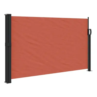 (terracotta, x cm) vidaXL Retractable Side Awning Outdoor Privacy Screen Balcony Sunshade Shelte