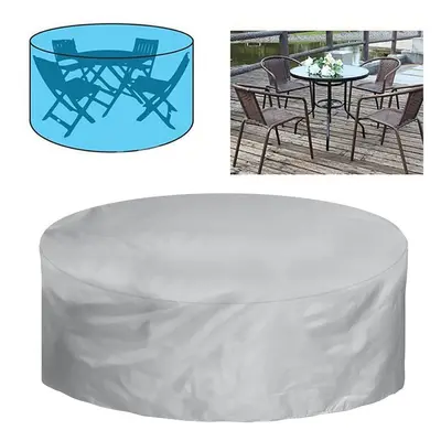 210D Oxford Furniture Cover Round Protective Cover Tarpaulin Sun Cover Water and Sun Protection 