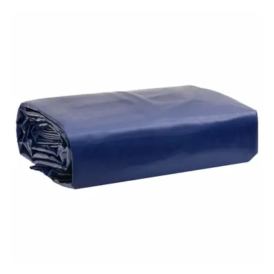 vidaXL Tarpaulin Cover Ground Sheet Waterproof Camping Tarp Cover Blue /mÃÂ²