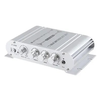 Mini Digital Hi-Fi Power Amplifier 2.1CH Subwoofer Stereo Audio Player Car Motorcycle Home