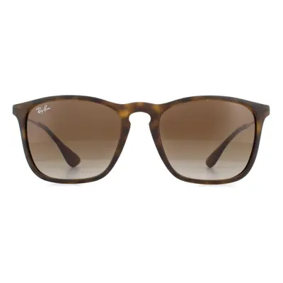 Ray-Ban Sunglasses Chris 856/13 Rubber Havana Gradient Brown