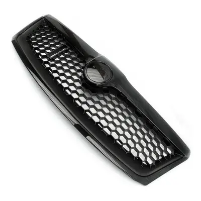 Gloss Black Honeycomb Front Radiator Grille to fit Skoda Octavia